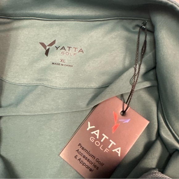 Yatta Golf Men’s Sage Quarter-Zip Pullover Jacket Size XL - Picture 6 of 9